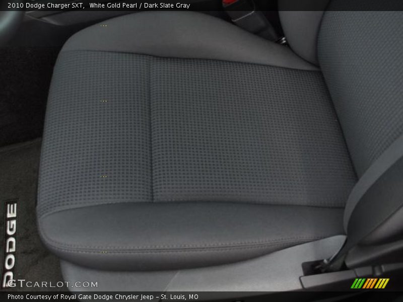 White Gold Pearl / Dark Slate Gray 2010 Dodge Charger SXT
