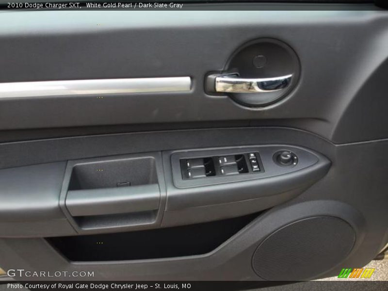 White Gold Pearl / Dark Slate Gray 2010 Dodge Charger SXT