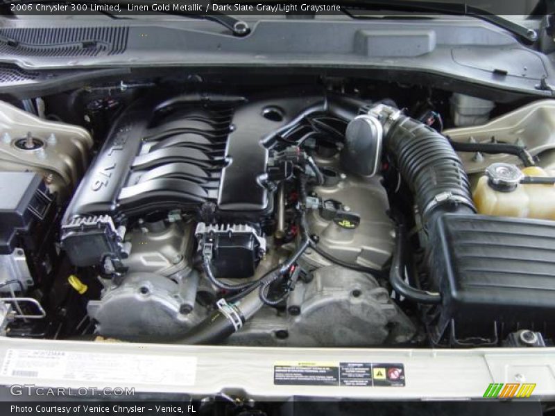 Linen Gold Metallic / Dark Slate Gray/Light Graystone 2006 Chrysler 300 Limited