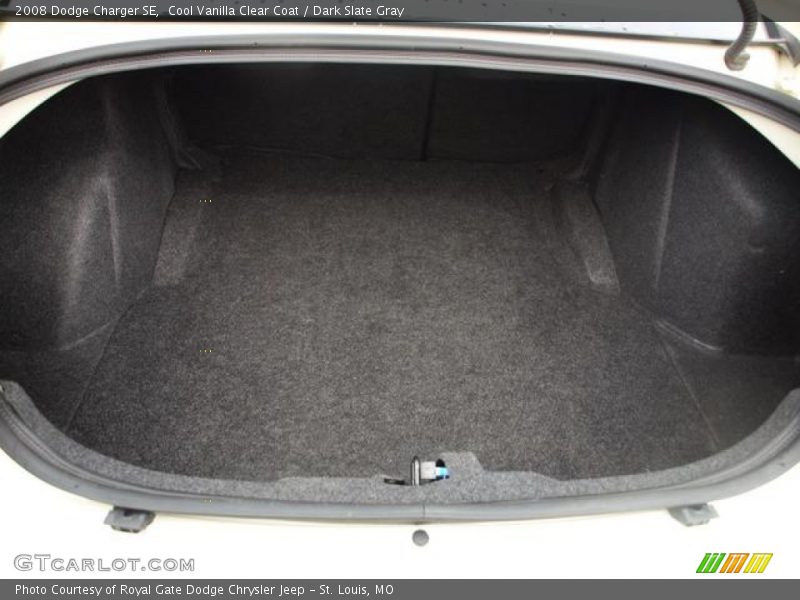 Cool Vanilla Clear Coat / Dark Slate Gray 2008 Dodge Charger SE