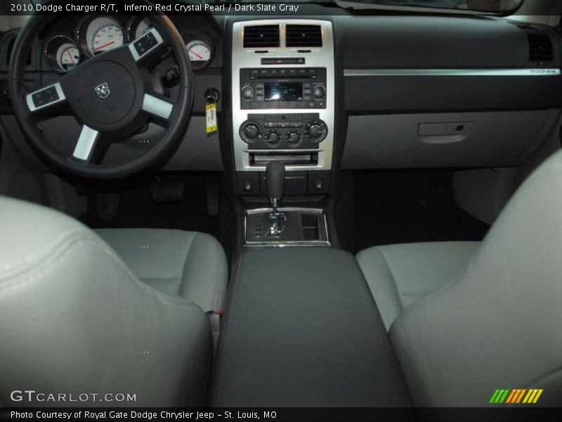 Inferno Red Crystal Pearl / Dark Slate Gray 2010 Dodge Charger R/T