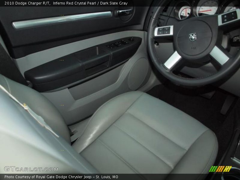 Inferno Red Crystal Pearl / Dark Slate Gray 2010 Dodge Charger R/T