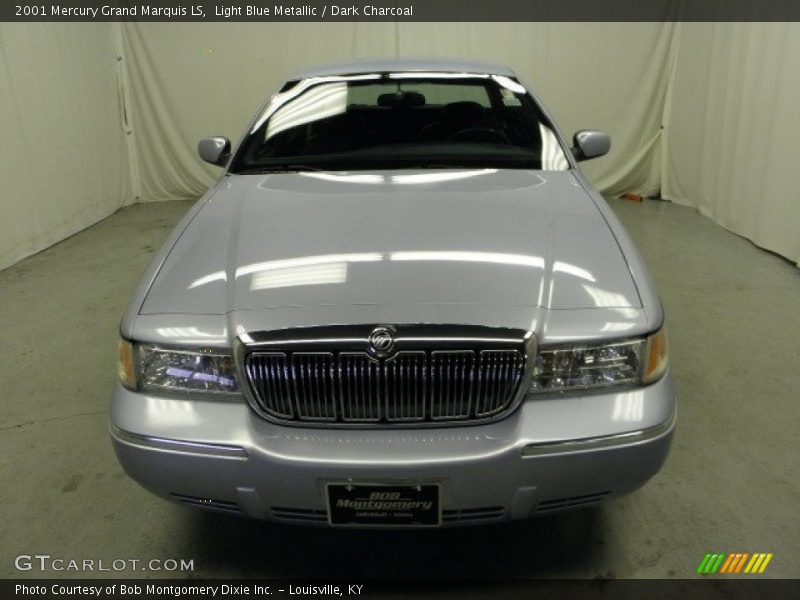 Light Blue Metallic / Dark Charcoal 2001 Mercury Grand Marquis LS