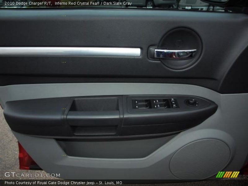 Inferno Red Crystal Pearl / Dark Slate Gray 2010 Dodge Charger R/T