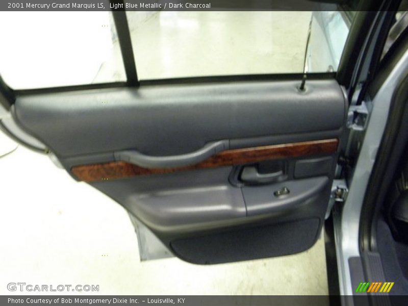 Light Blue Metallic / Dark Charcoal 2001 Mercury Grand Marquis LS