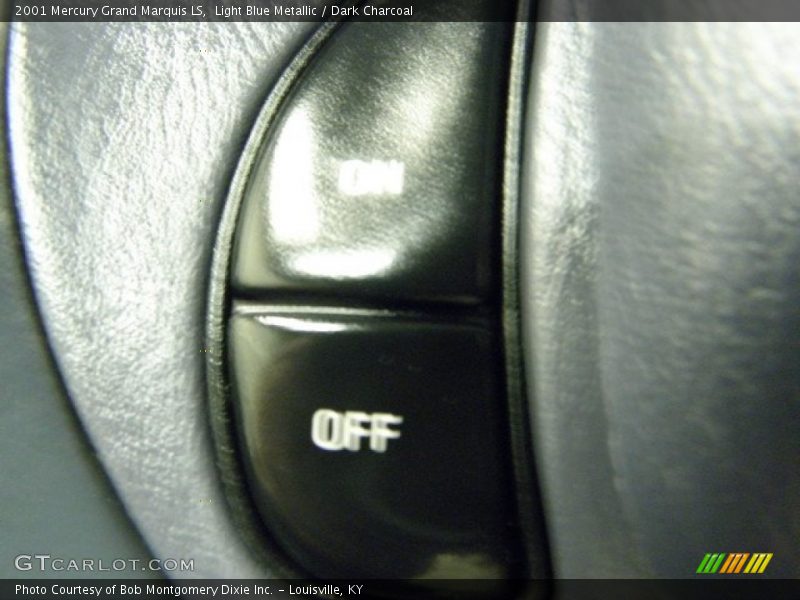 Light Blue Metallic / Dark Charcoal 2001 Mercury Grand Marquis LS