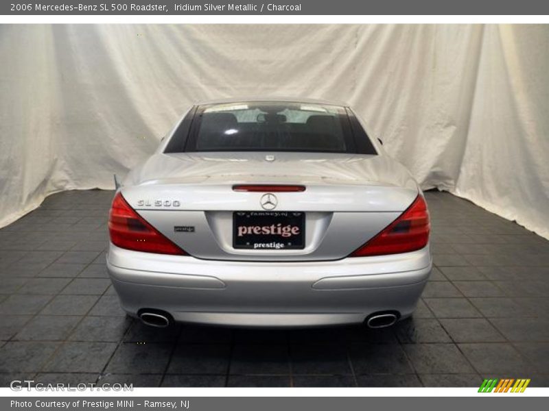 Iridium Silver Metallic / Charcoal 2006 Mercedes-Benz SL 500 Roadster