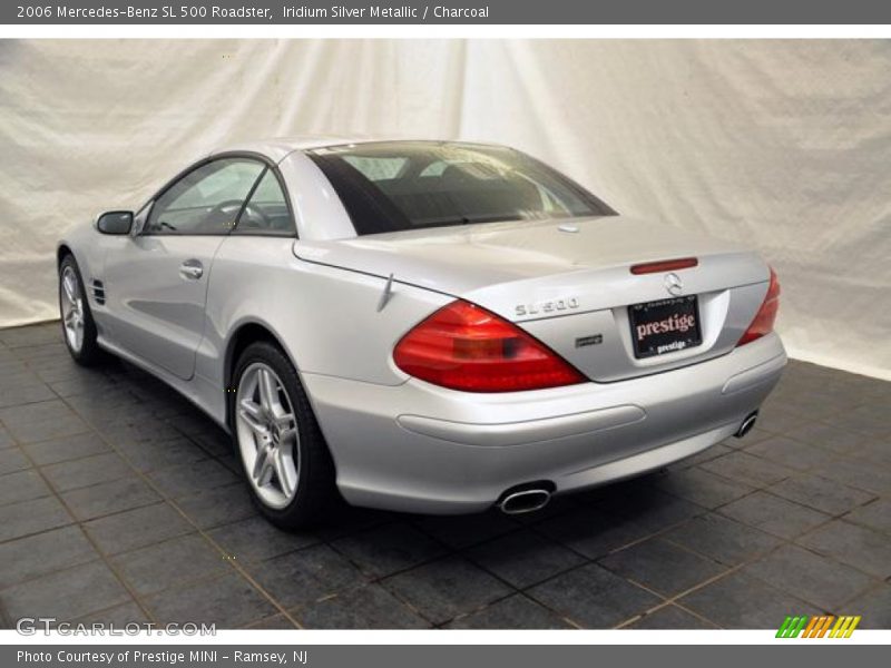 Iridium Silver Metallic / Charcoal 2006 Mercedes-Benz SL 500 Roadster