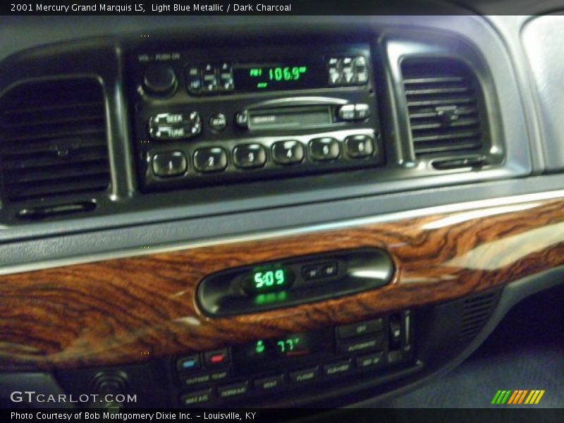Light Blue Metallic / Dark Charcoal 2001 Mercury Grand Marquis LS