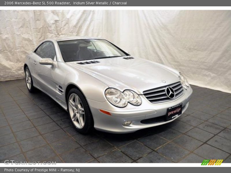 Iridium Silver Metallic / Charcoal 2006 Mercedes-Benz SL 500 Roadster