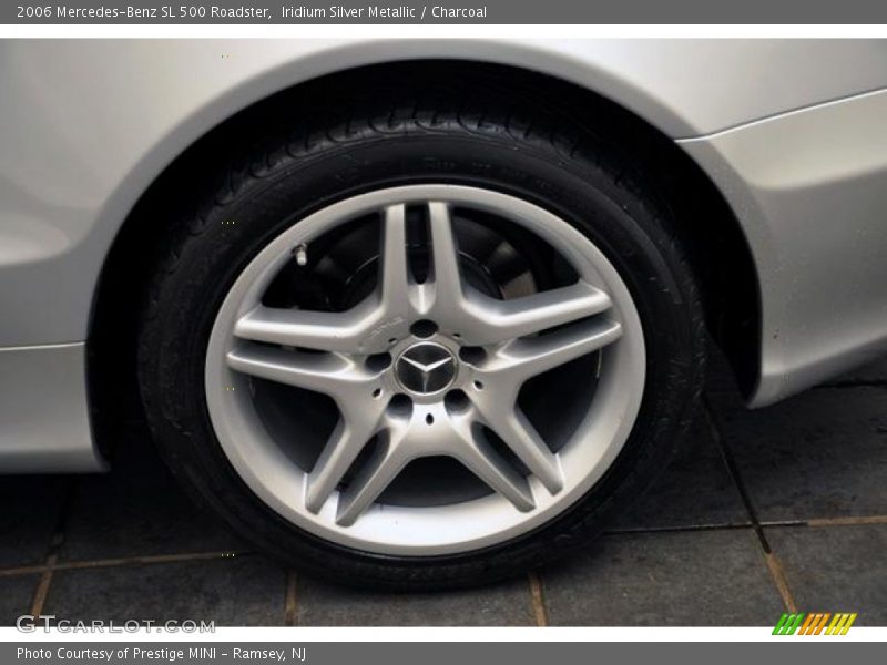 Iridium Silver Metallic / Charcoal 2006 Mercedes-Benz SL 500 Roadster