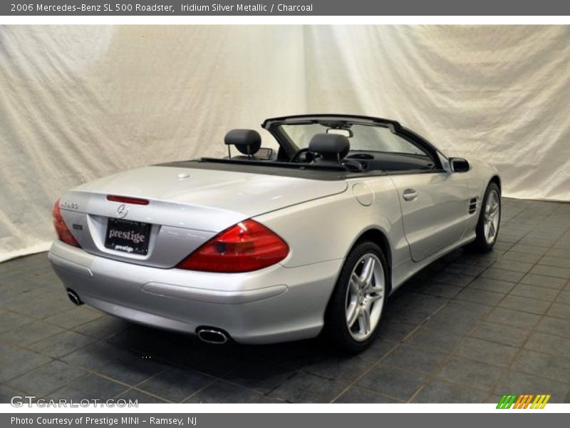 Iridium Silver Metallic / Charcoal 2006 Mercedes-Benz SL 500 Roadster