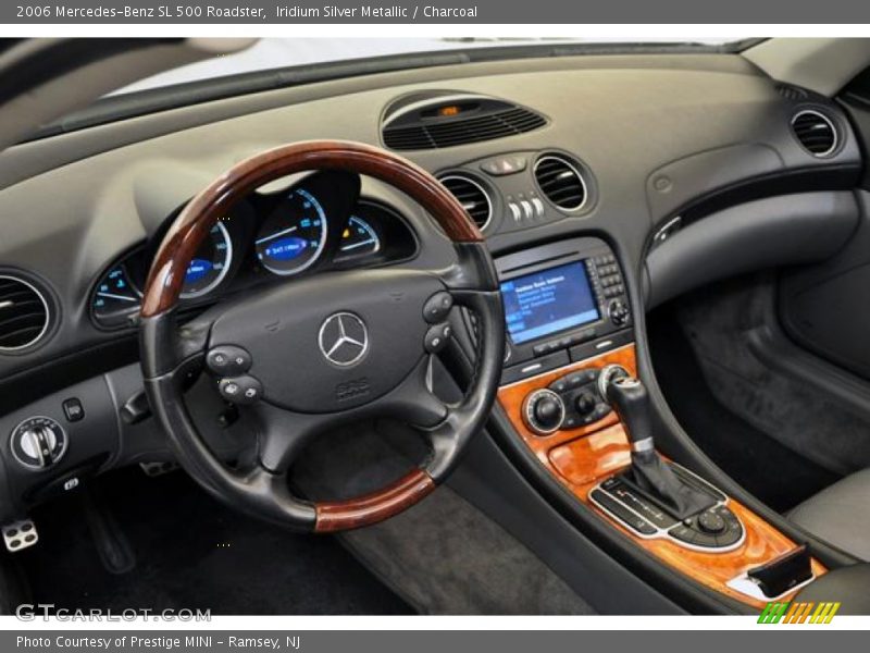 Iridium Silver Metallic / Charcoal 2006 Mercedes-Benz SL 500 Roadster