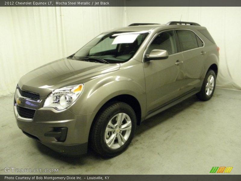 Mocha Steel Metallic / Jet Black 2012 Chevrolet Equinox LT