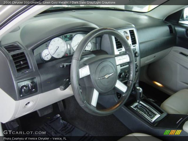 Linen Gold Metallic / Dark Slate Gray/Light Graystone 2006 Chrysler 300 Limited
