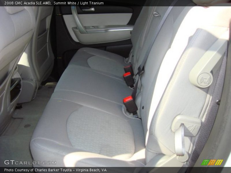Summit White / Light Titanium 2008 GMC Acadia SLE AWD