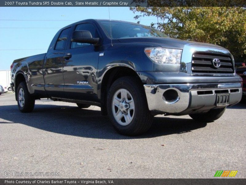 Slate Metallic / Graphite Gray 2007 Toyota Tundra SR5 Double Cab