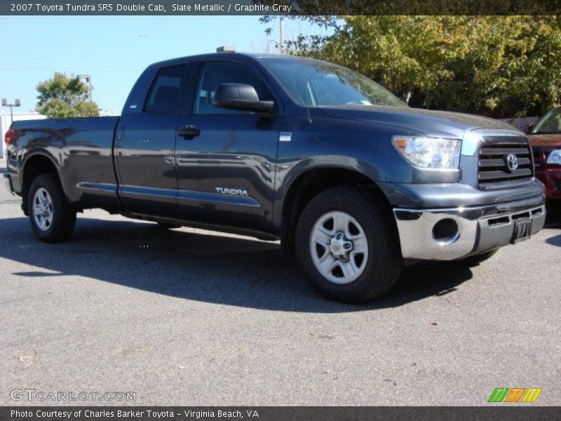 Slate Metallic / Graphite Gray 2007 Toyota Tundra SR5 Double Cab