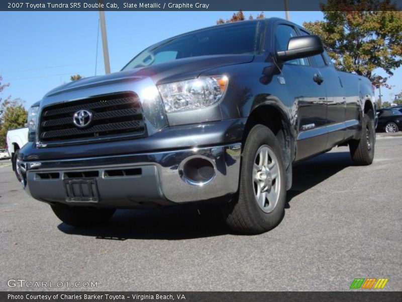 Slate Metallic / Graphite Gray 2007 Toyota Tundra SR5 Double Cab