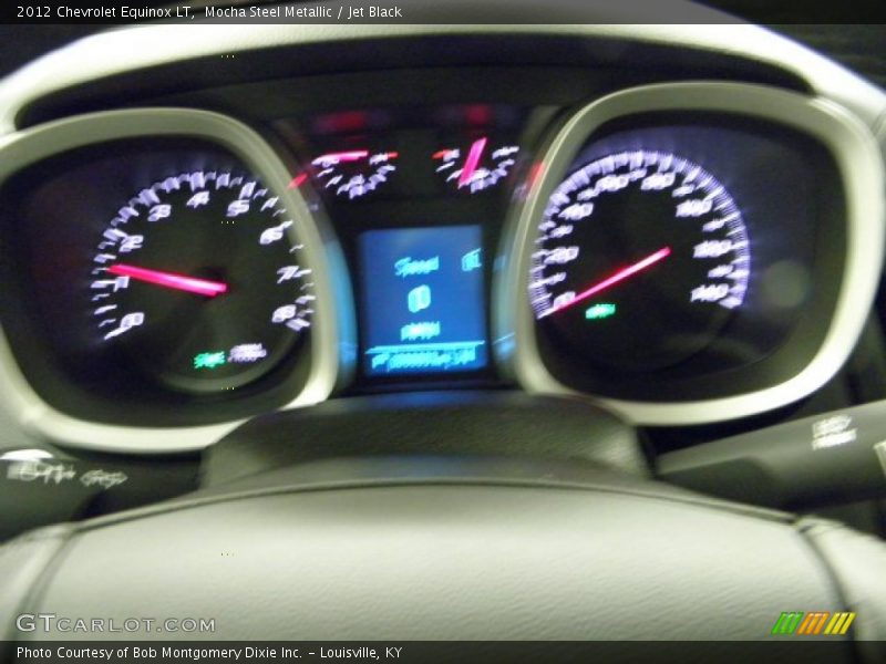 Mocha Steel Metallic / Jet Black 2012 Chevrolet Equinox LT