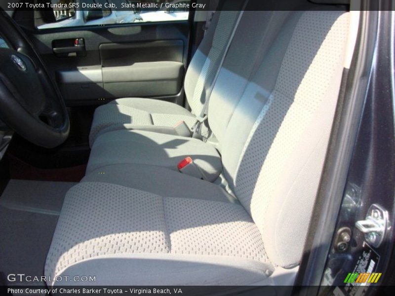Slate Metallic / Graphite Gray 2007 Toyota Tundra SR5 Double Cab