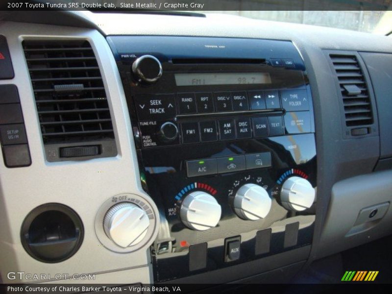 Slate Metallic / Graphite Gray 2007 Toyota Tundra SR5 Double Cab