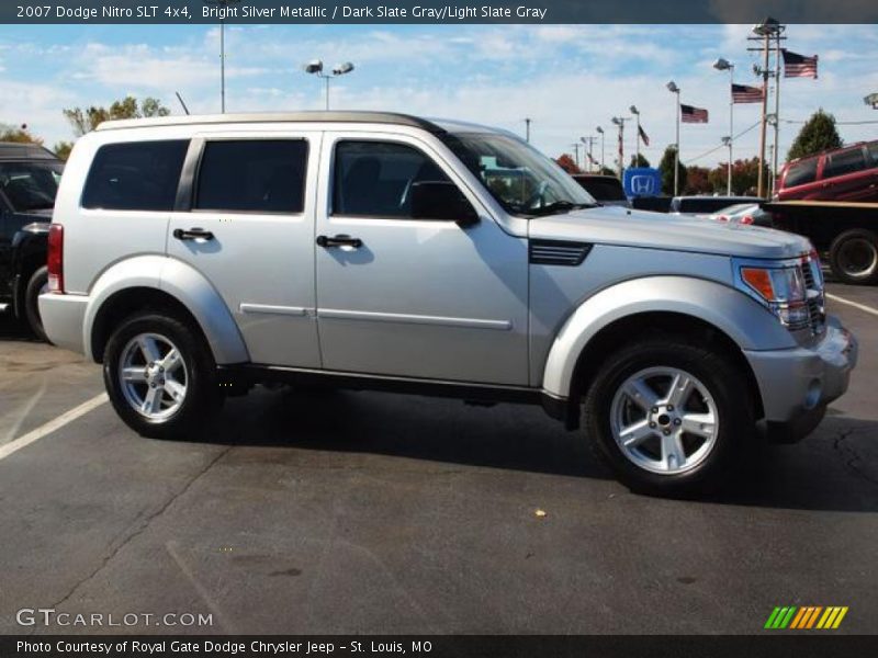 Bright Silver Metallic / Dark Slate Gray/Light Slate Gray 2007 Dodge Nitro SLT 4x4