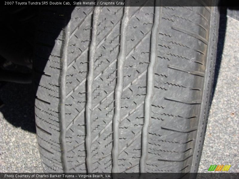 Slate Metallic / Graphite Gray 2007 Toyota Tundra SR5 Double Cab