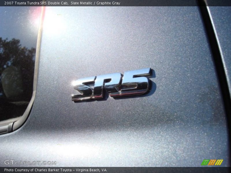 Slate Metallic / Graphite Gray 2007 Toyota Tundra SR5 Double Cab