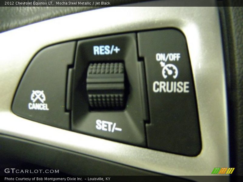 Mocha Steel Metallic / Jet Black 2012 Chevrolet Equinox LT