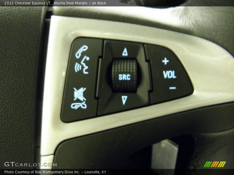 Mocha Steel Metallic / Jet Black 2012 Chevrolet Equinox LT