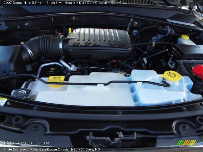 Bright Silver Metallic / Dark Slate Gray/Light Slate Gray 2007 Dodge Nitro SLT 4x4