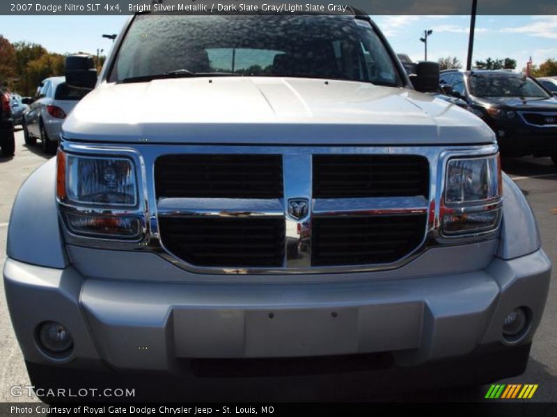 Bright Silver Metallic / Dark Slate Gray/Light Slate Gray 2007 Dodge Nitro SLT 4x4