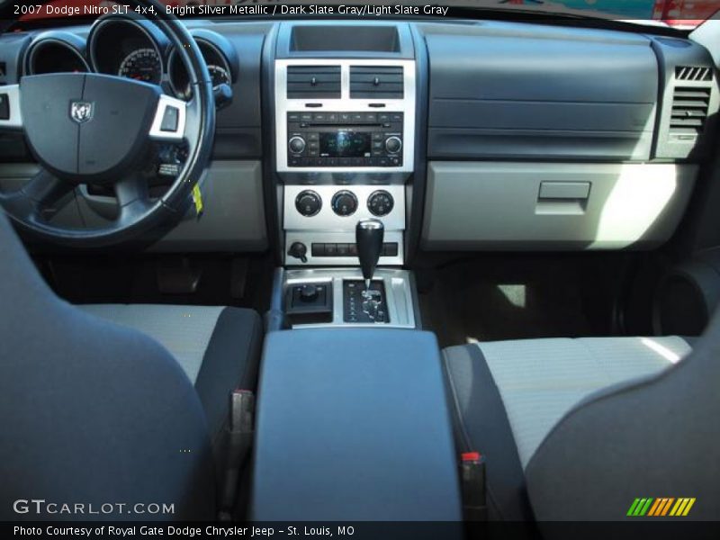 Bright Silver Metallic / Dark Slate Gray/Light Slate Gray 2007 Dodge Nitro SLT 4x4