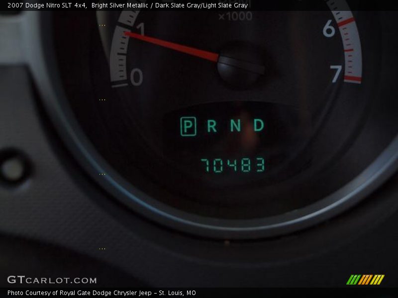 Bright Silver Metallic / Dark Slate Gray/Light Slate Gray 2007 Dodge Nitro SLT 4x4