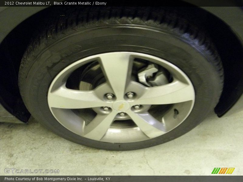 Black Granite Metallic / Ebony 2012 Chevrolet Malibu LT