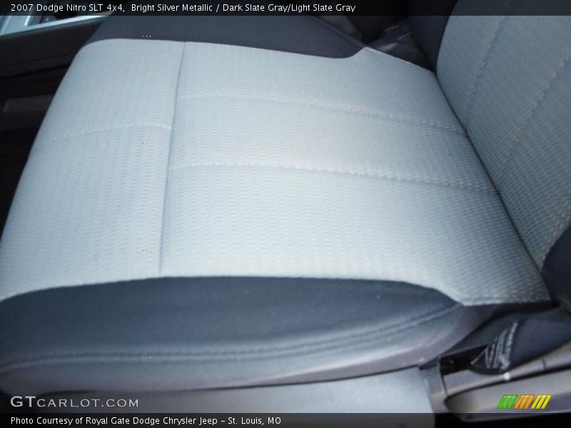 Bright Silver Metallic / Dark Slate Gray/Light Slate Gray 2007 Dodge Nitro SLT 4x4