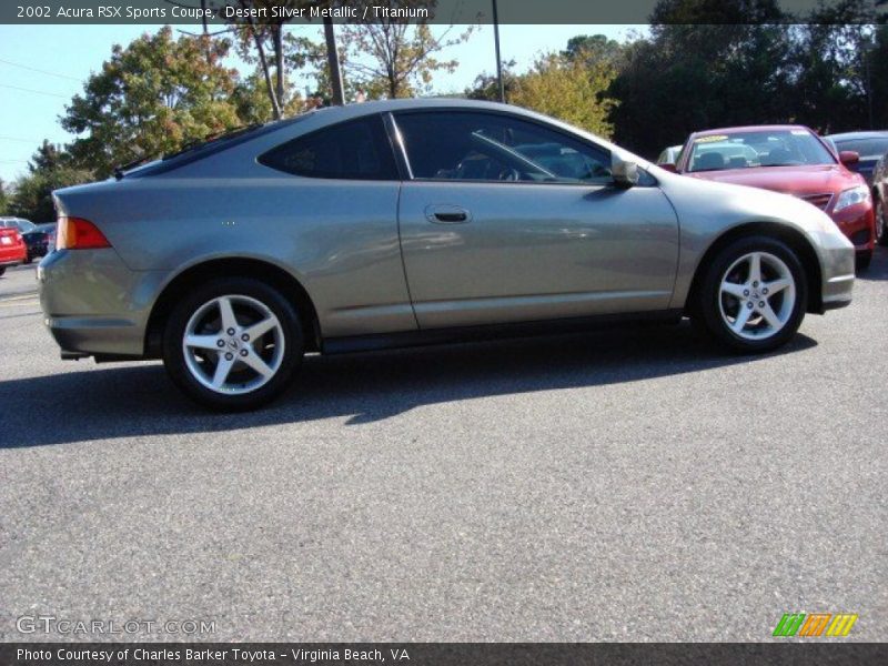 Desert Silver Metallic / Titanium 2002 Acura RSX Sports Coupe