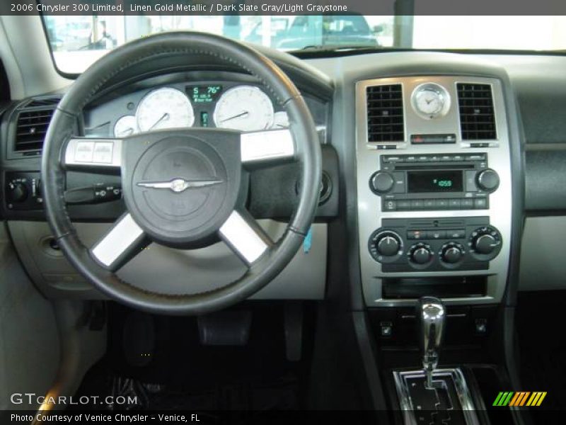 Linen Gold Metallic / Dark Slate Gray/Light Graystone 2006 Chrysler 300 Limited