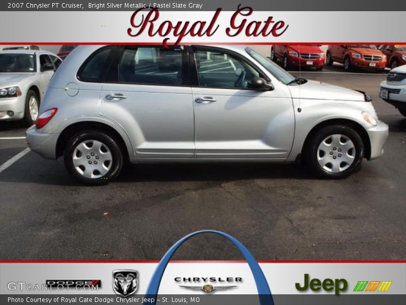 Bright Silver Metallic / Pastel Slate Gray 2007 Chrysler PT Cruiser