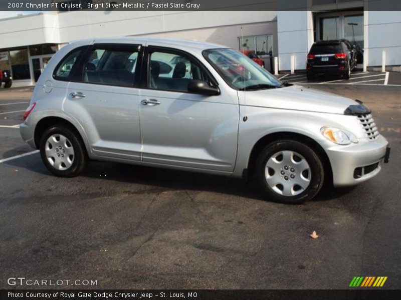 Bright Silver Metallic / Pastel Slate Gray 2007 Chrysler PT Cruiser