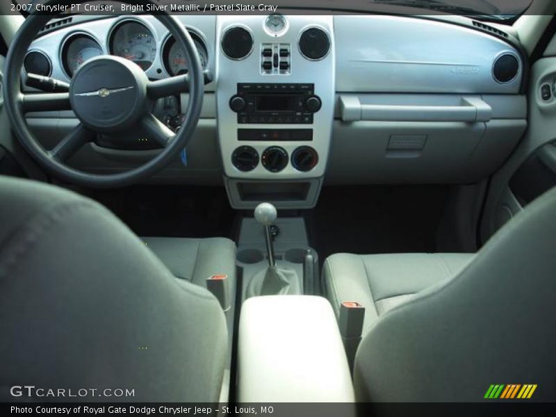 Bright Silver Metallic / Pastel Slate Gray 2007 Chrysler PT Cruiser