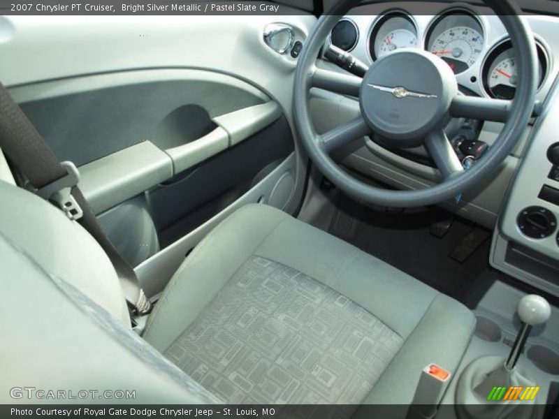 Bright Silver Metallic / Pastel Slate Gray 2007 Chrysler PT Cruiser