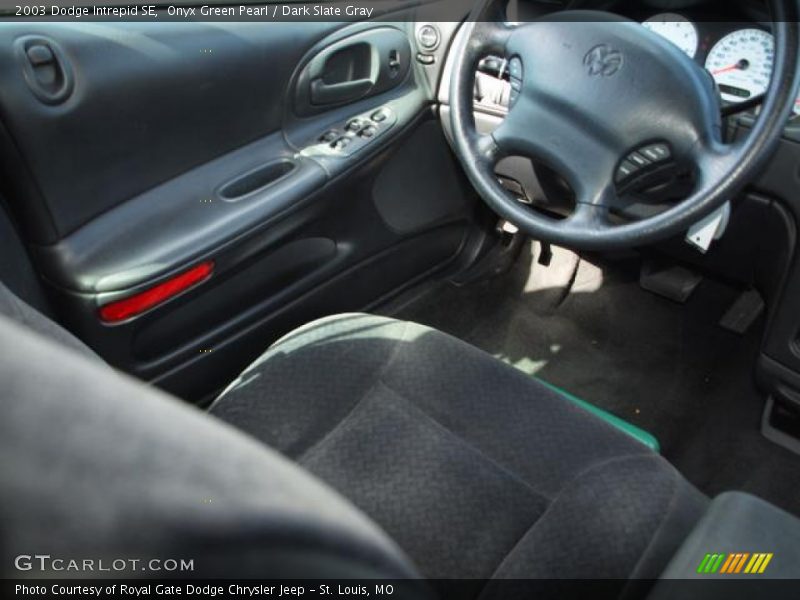 Onyx Green Pearl / Dark Slate Gray 2003 Dodge Intrepid SE