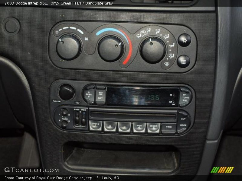 Controls of 2003 Intrepid SE
