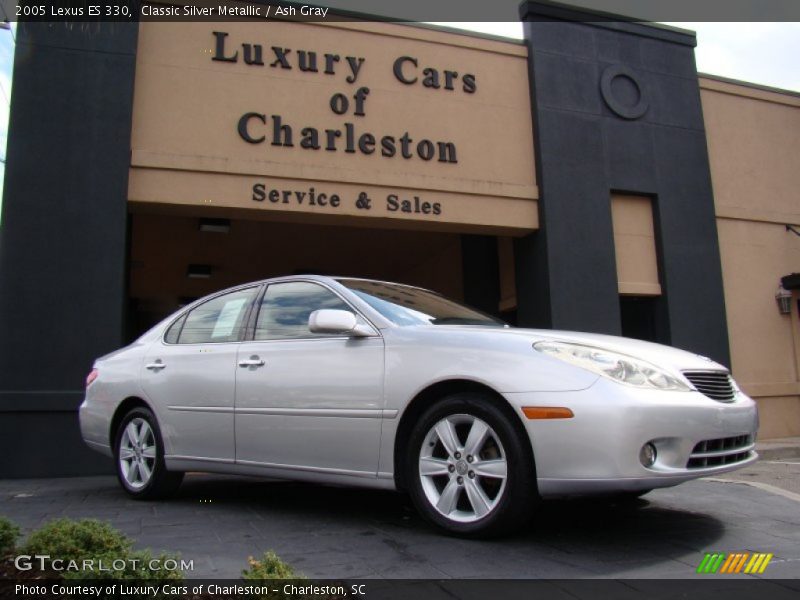 Classic Silver Metallic / Ash Gray 2005 Lexus ES 330