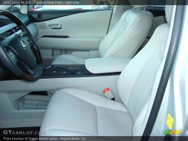  2011 RX 350 Light Gray Interior