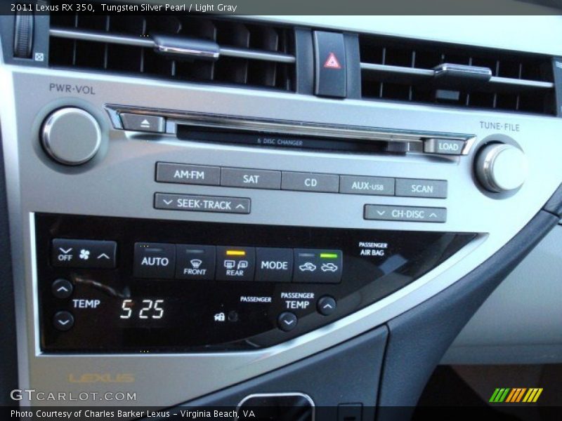 Audio System of 2011 RX 350
