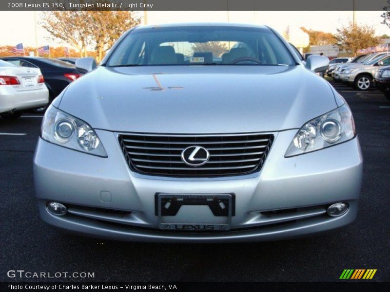 Tungsten Metallic / Light Gray 2008 Lexus ES 350