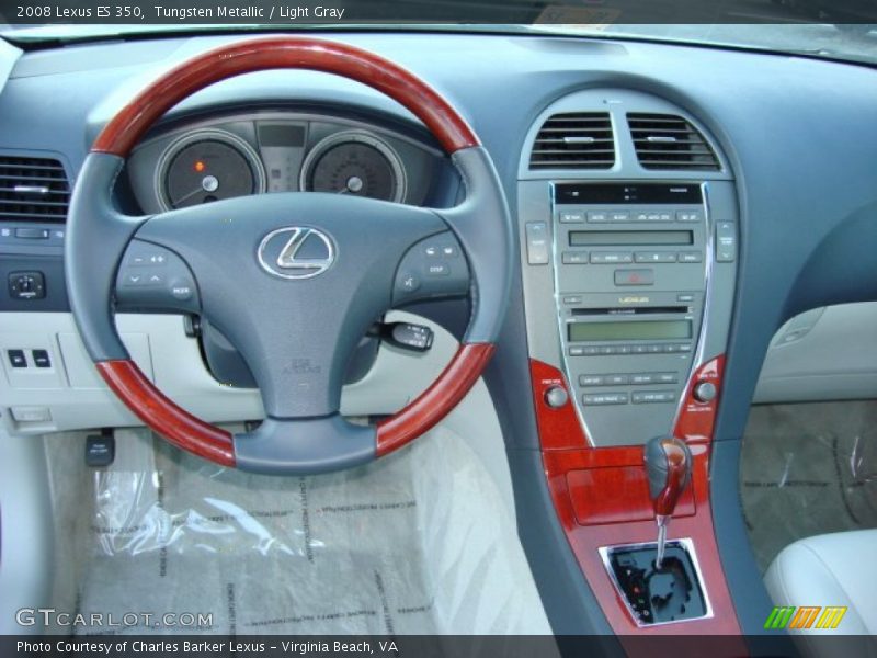 Tungsten Metallic / Light Gray 2008 Lexus ES 350